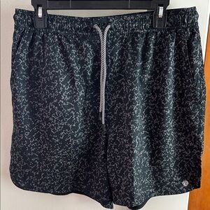 Rhoback Black and Gray Athletic Shorts